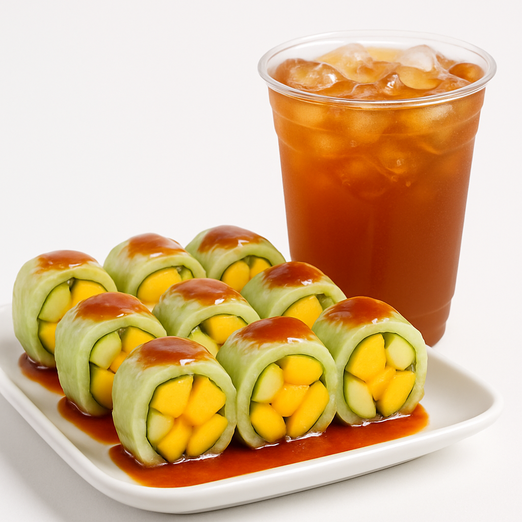 Combo Rollo de Mango 10 Pz, Té Frío
