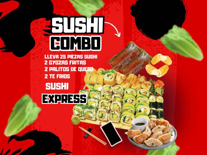 Sushi Combo 25 Piezas Full