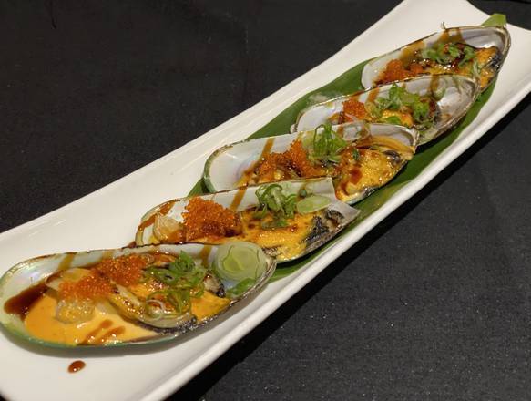 Baked Green Mussels (5 pcs)
