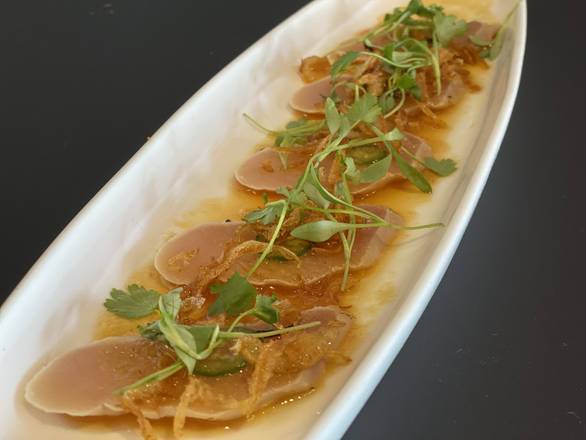 Garlic Albacore Sashimi