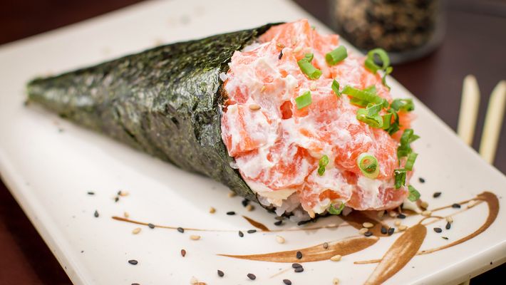 Temaki Salmão Filadélfia