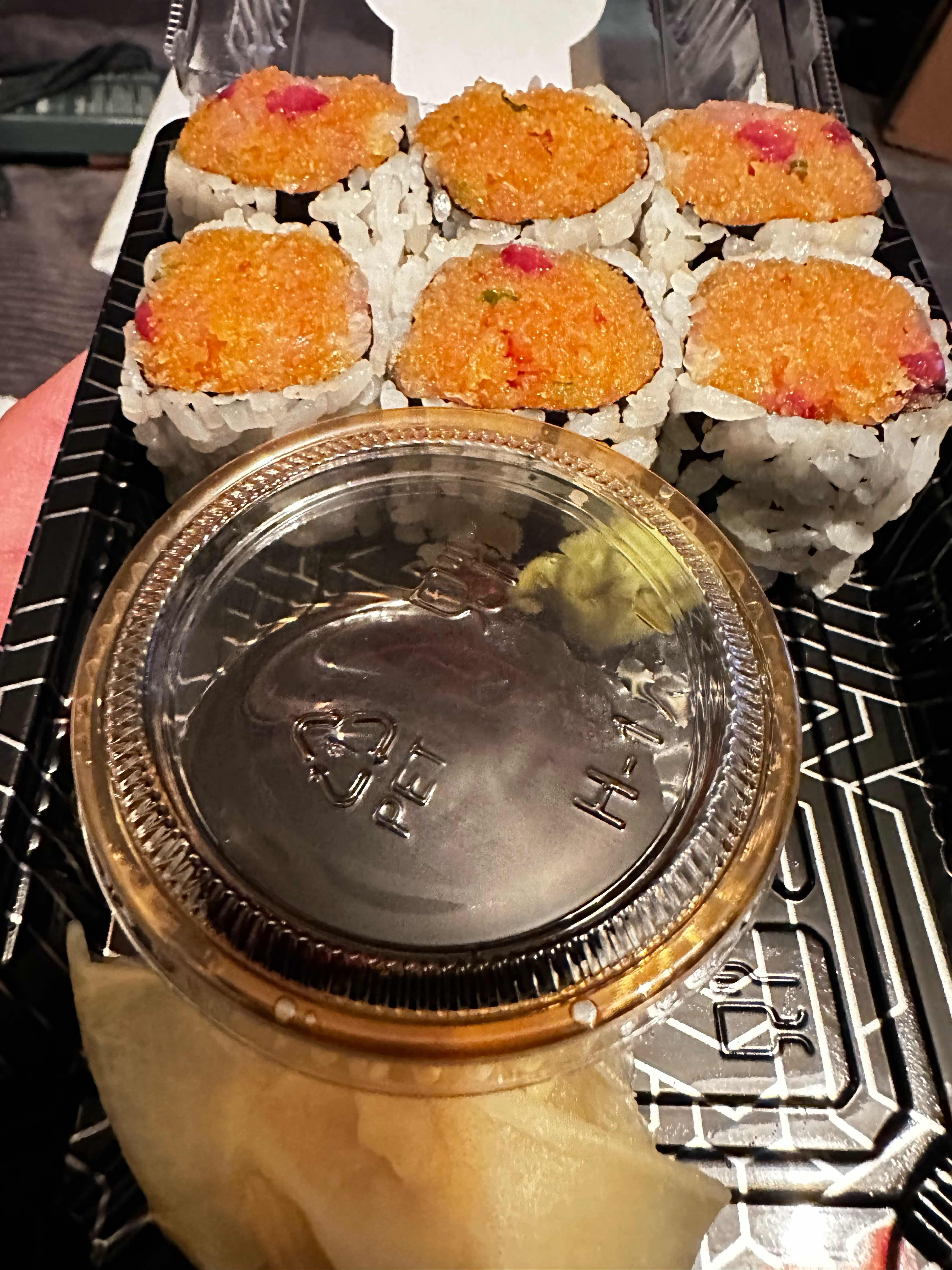 Spicy Crunchy Yellowtail Roll