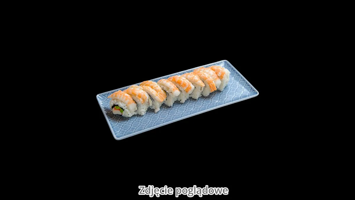 Uramaki California z krewetką