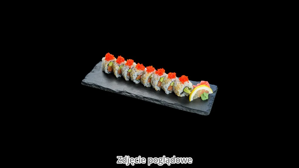 Uramaki California z sezamem