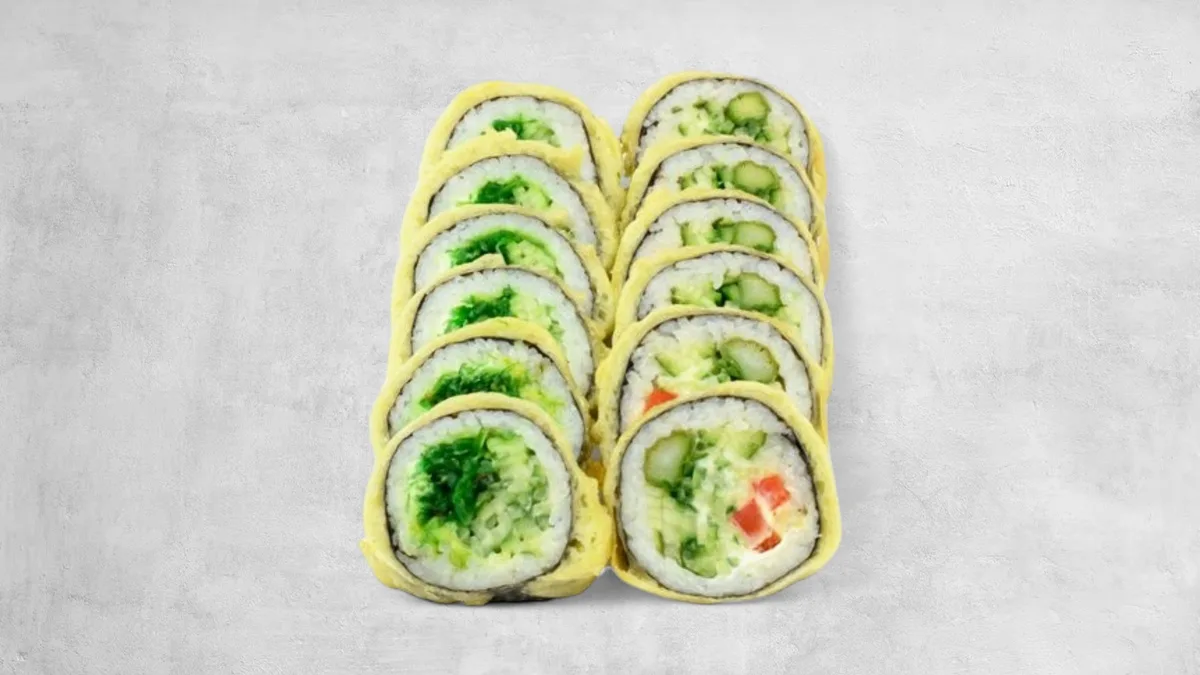 Vege tempura set