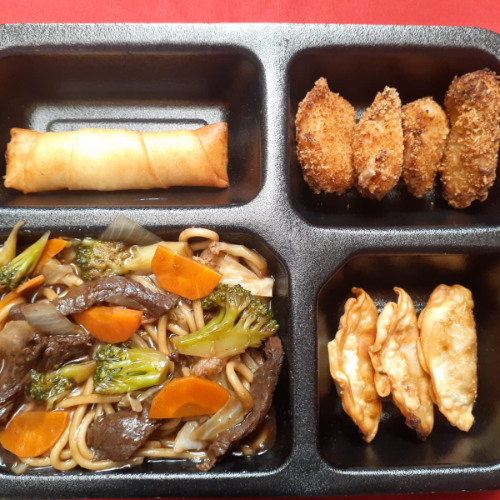 Benntô Yakissoba + Guioza + Tilápia + Harumaki