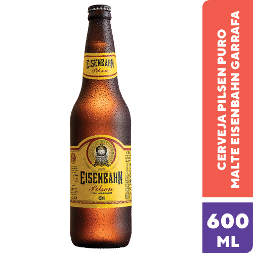 Eisenbahn Pilsen Puro Malte 600ml