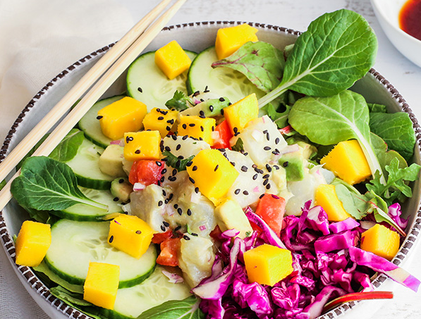 Poke Peixe Branco