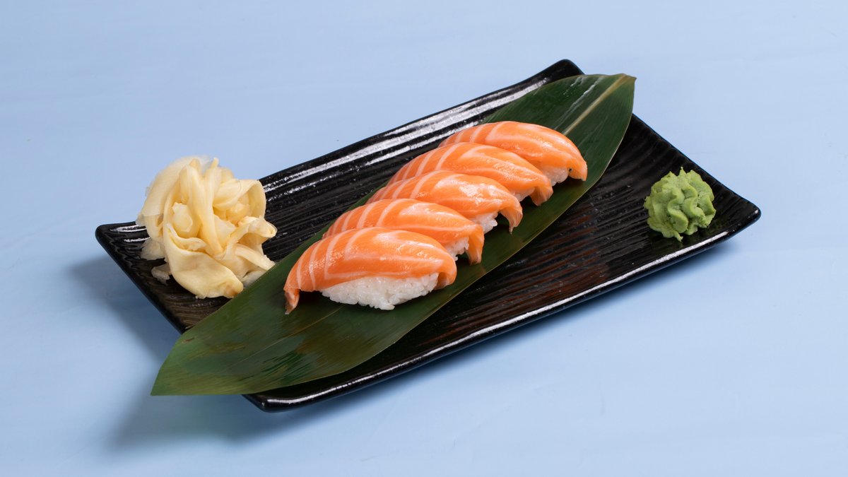 Laks Nigiri - 5 Biter