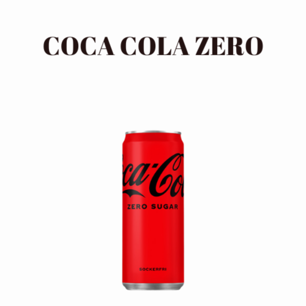 Coca-Cola Zero 33 cl