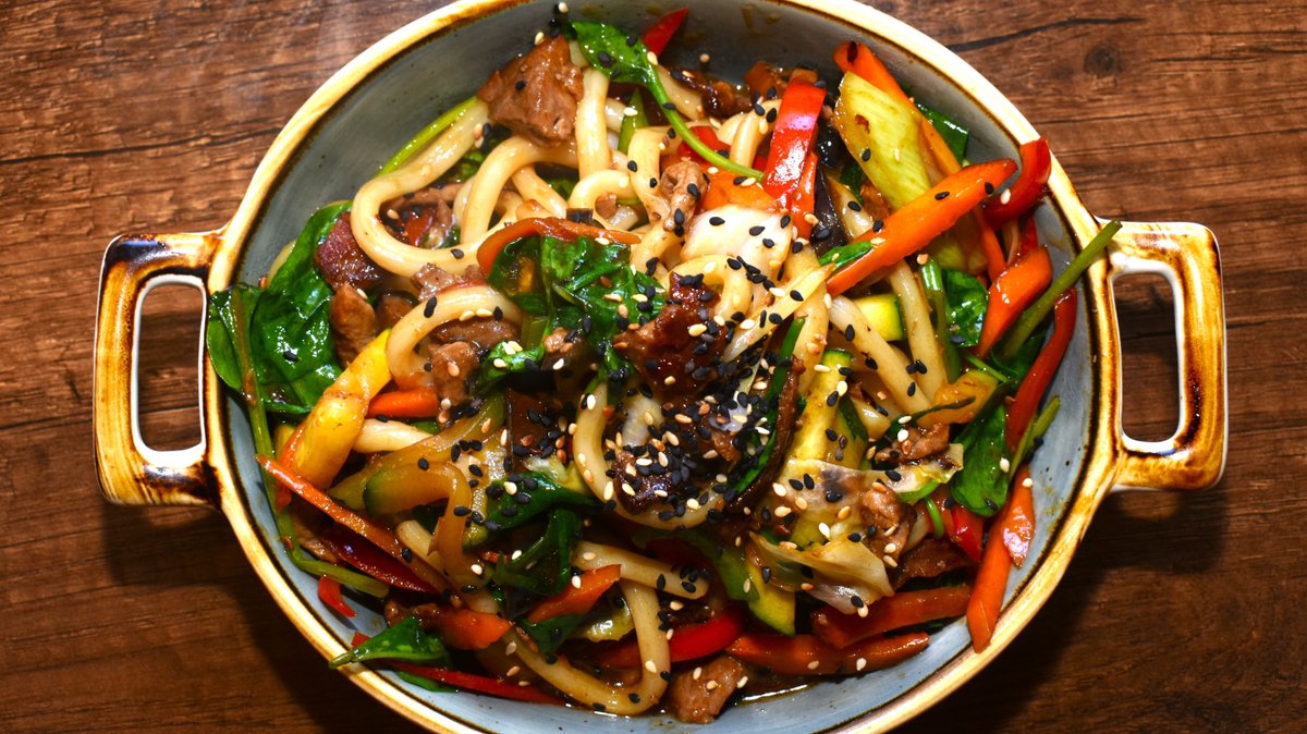Udon beef