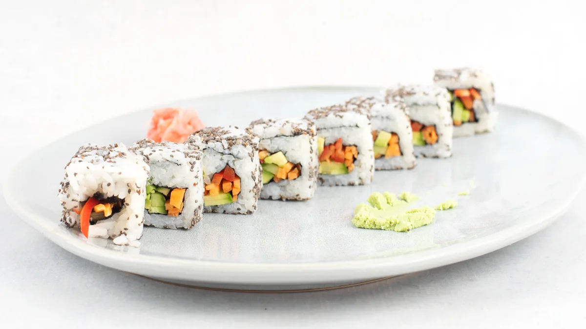 Veggie roll sa chia semenkama