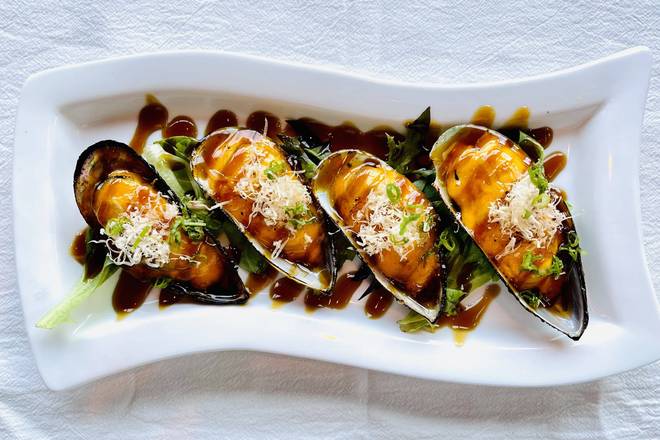 Baked Green Mussel (4PCS)