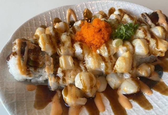 Baked Scallop Roll