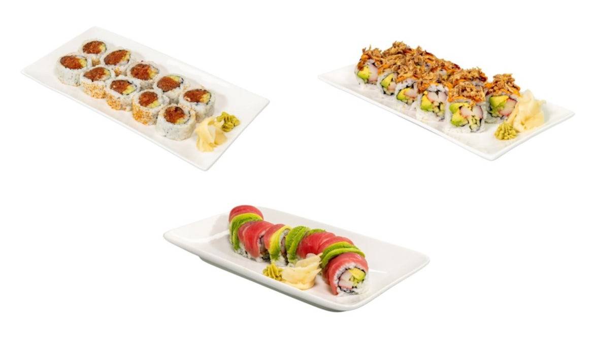 2 Classic Rolls, 1 Specialty Roll