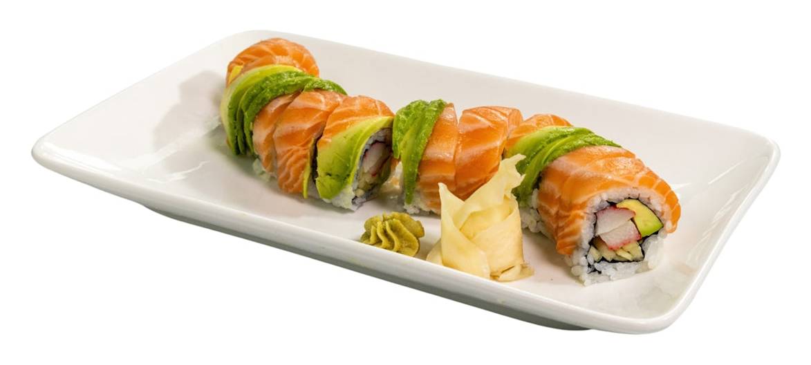 Salmon Dragon Roll
