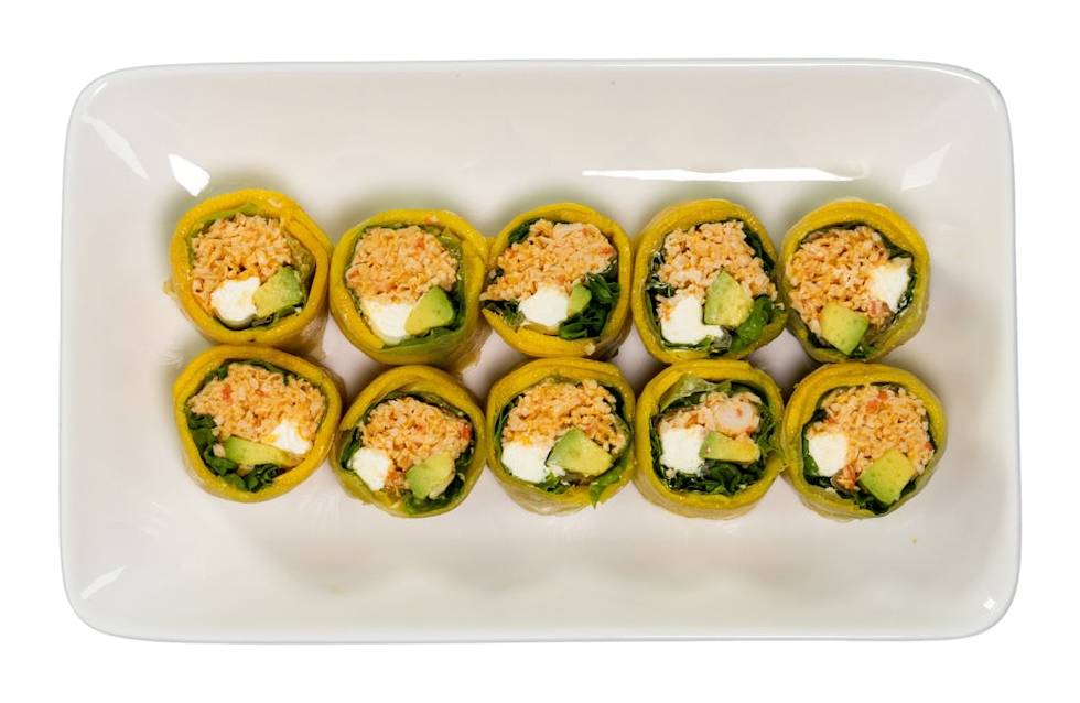 Spicy Mango Salad Wrap