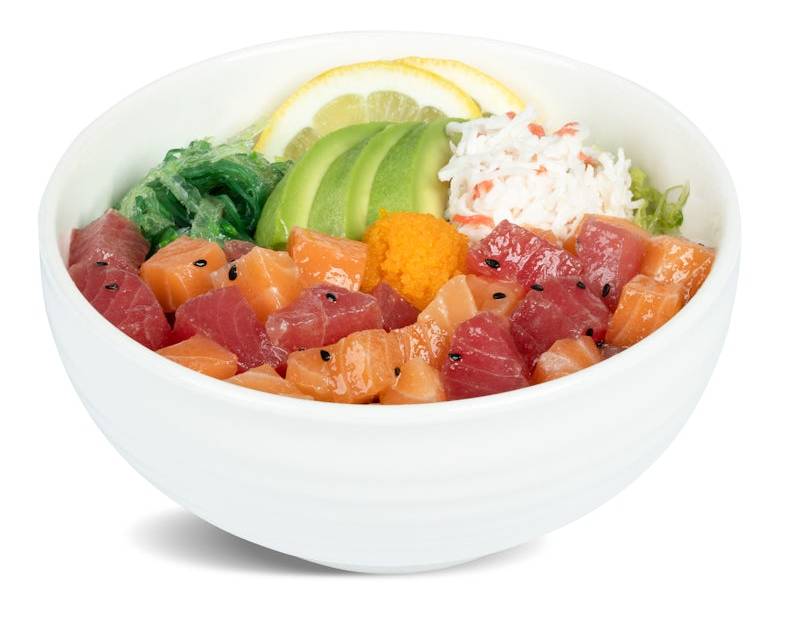 Big Wave Poke Bowl - Salmon, Tuna