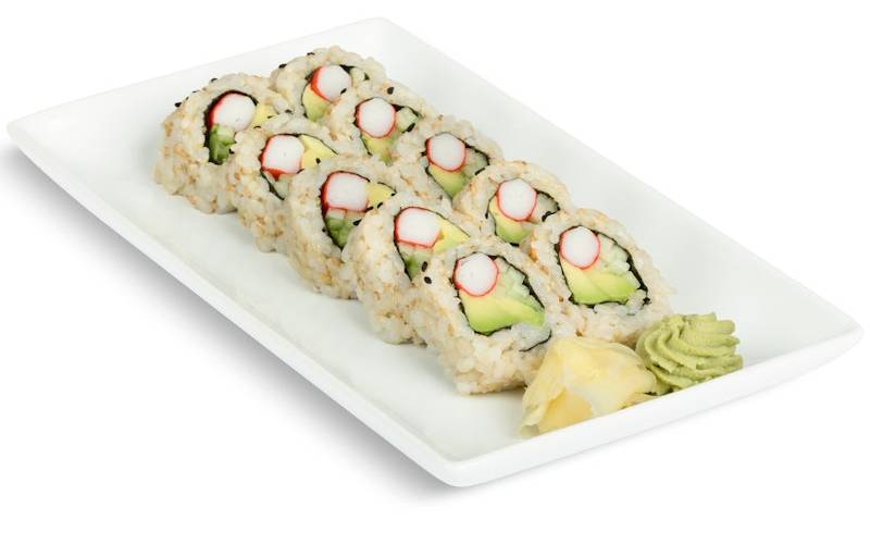 California Roll (Brown Rice) (Classic Sushi Rolls)