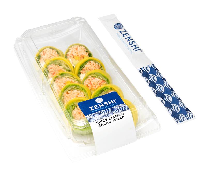 Spicy Mango Salad Wrap