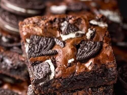 Brownie De Oreo