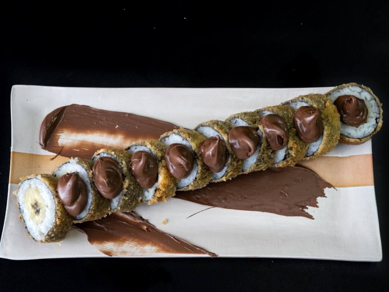 Hot Roll De Banana E Nutella (10 Und)