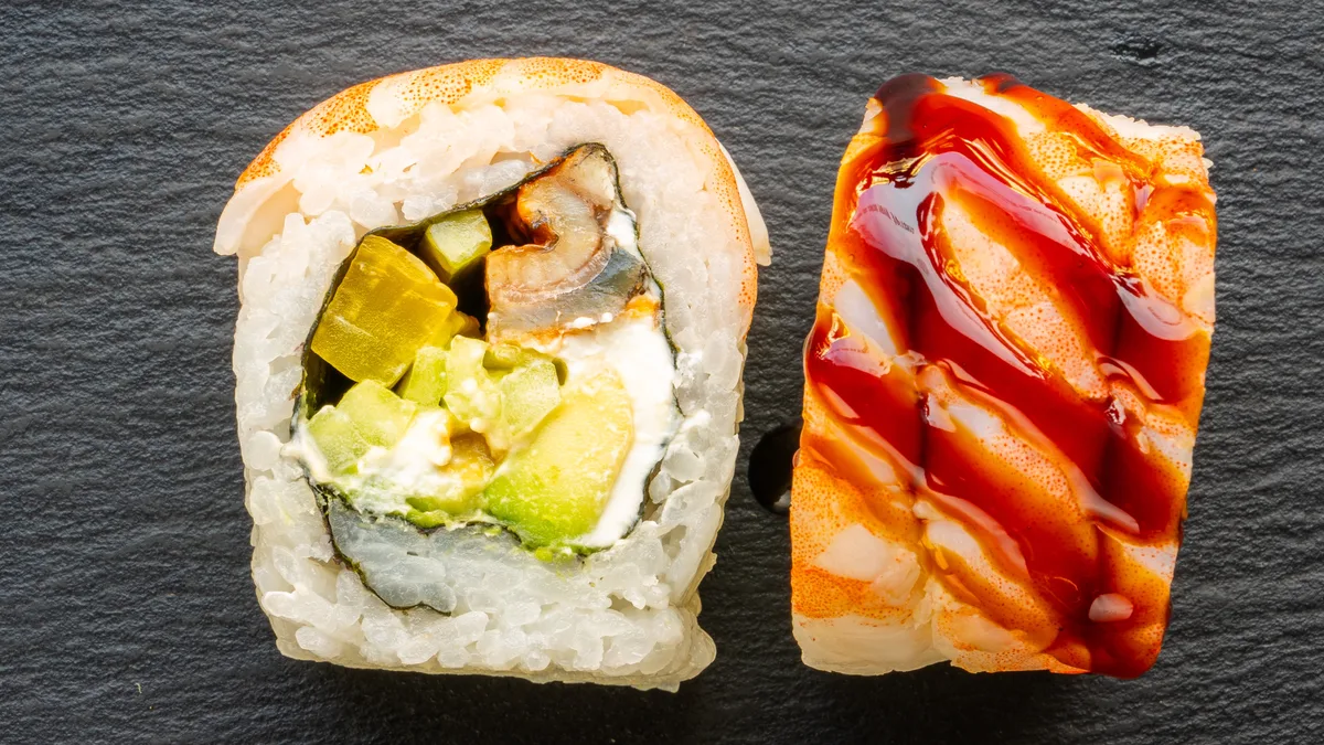 Ebi Unagi Roll 8 Pcs