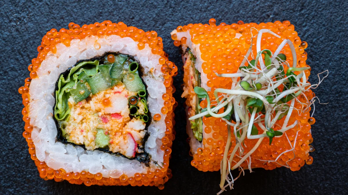 Red Crab Maki 8 Pcs