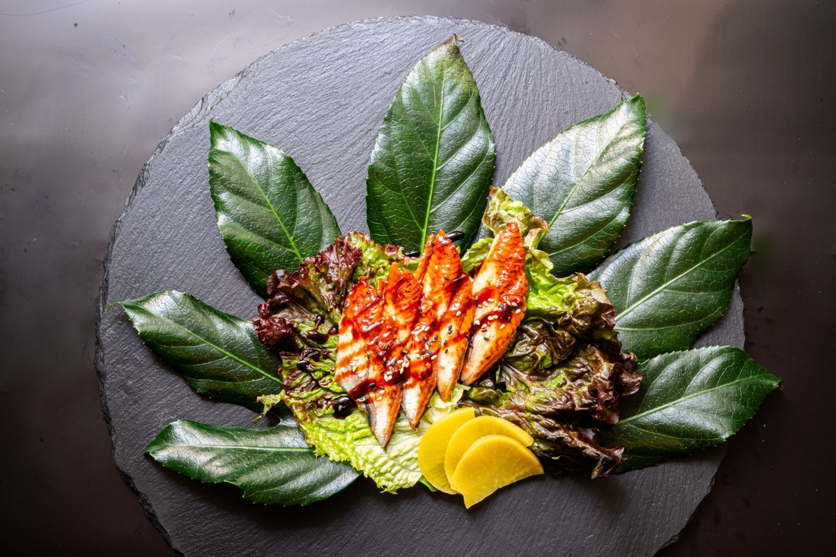 Unagi Kabayaki sashimi