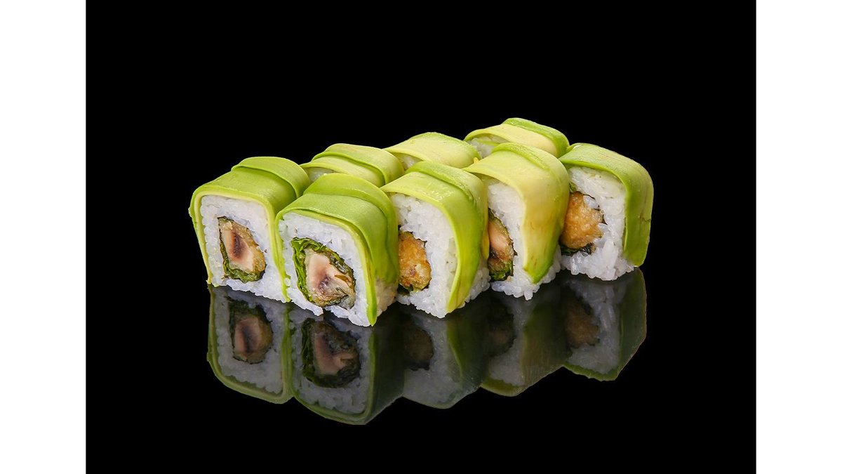 Green Dragon Veggie (Sushi rolls)