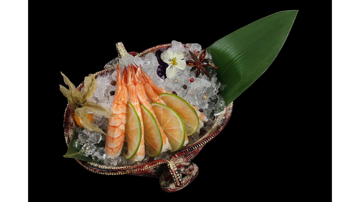 Shrimps Sashimi