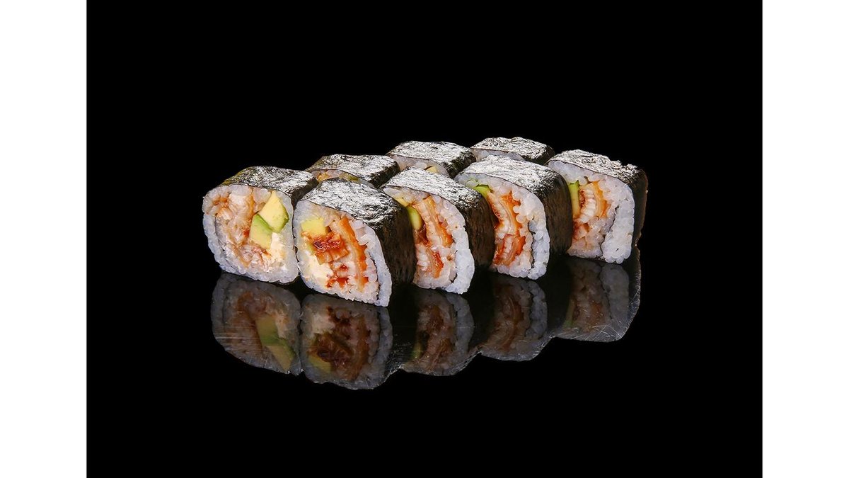 Uramaki Unagi (Sushi rolls)