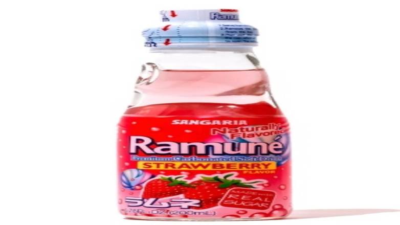 Strawberry Japanese Soda