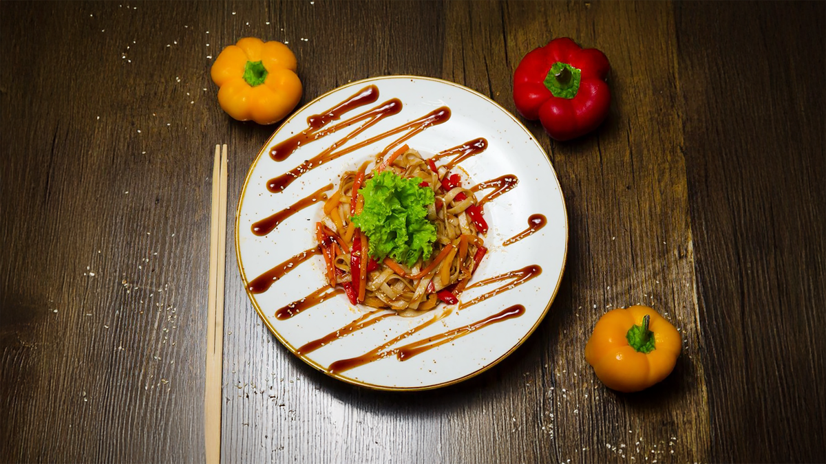 Yakisoba Tərəvəzli