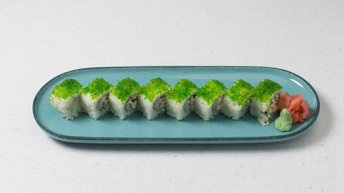 California Tobiko Green
