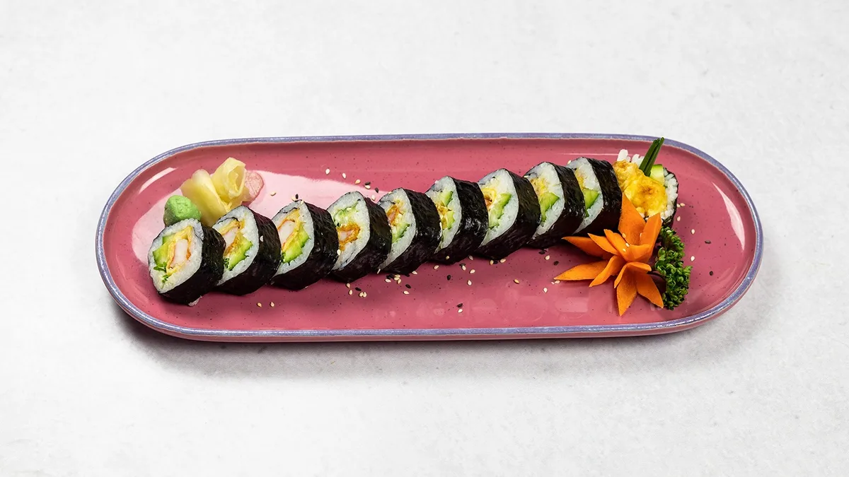 Sake Tempura Maki