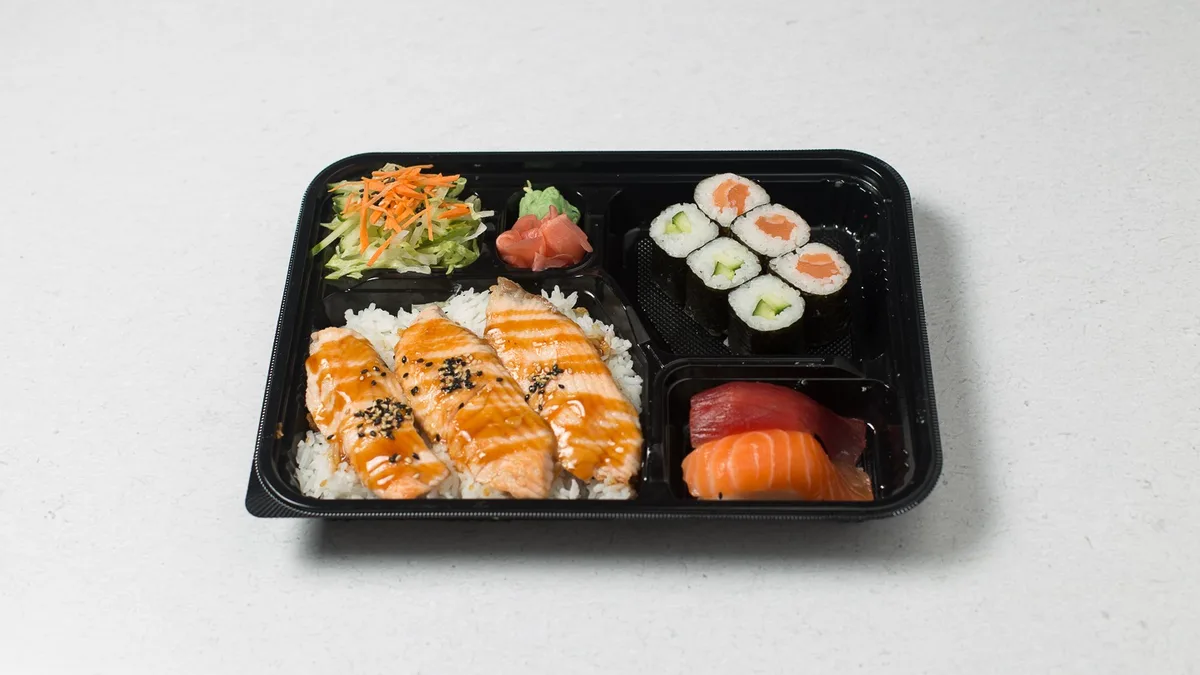 Sake Teriyki Bento