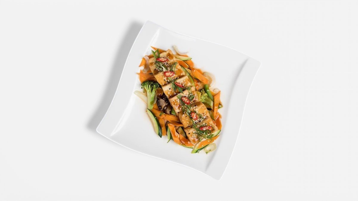 Tofu so zeleninou