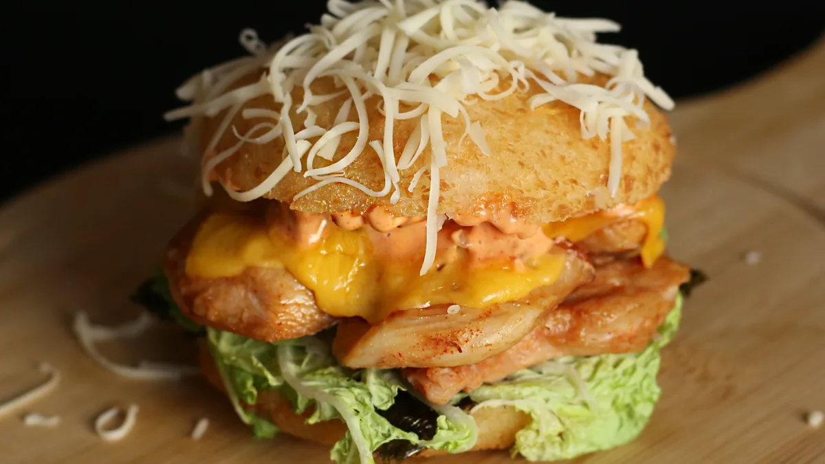 HUB Burger c курицей