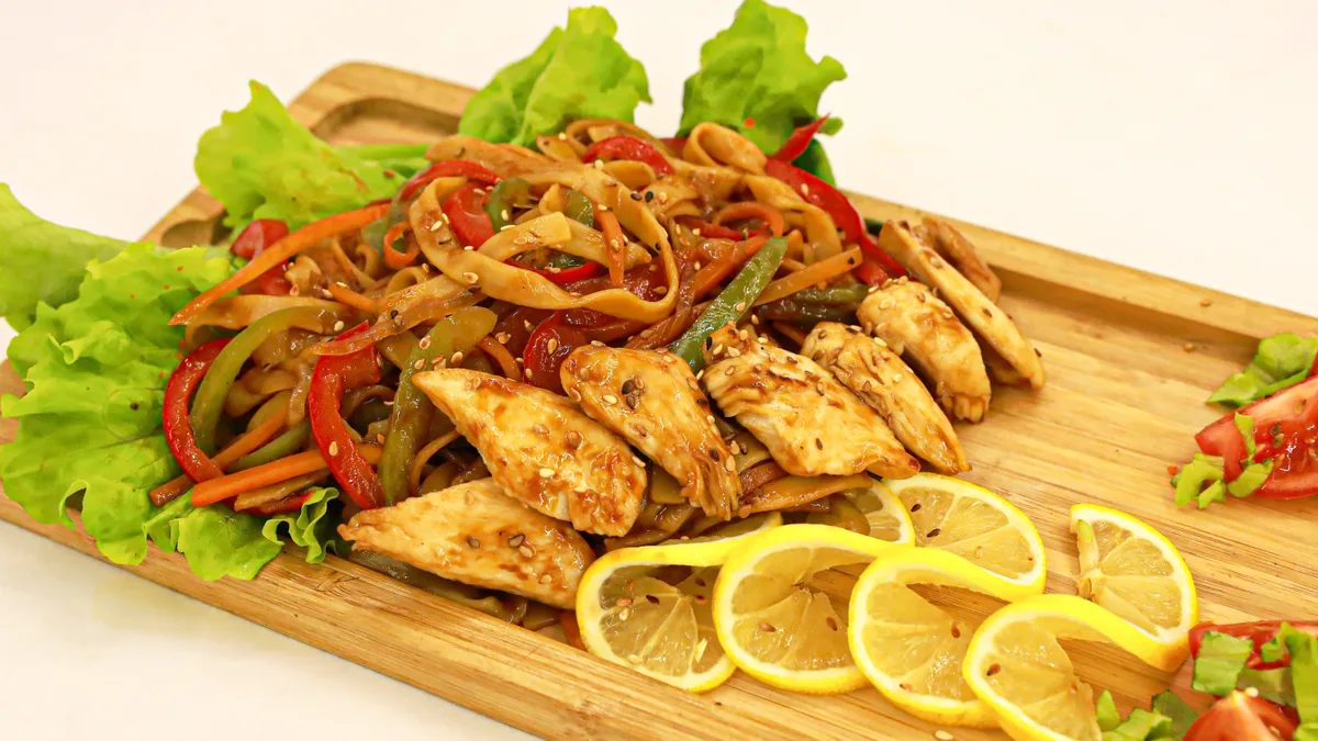 Noodles with Chicken