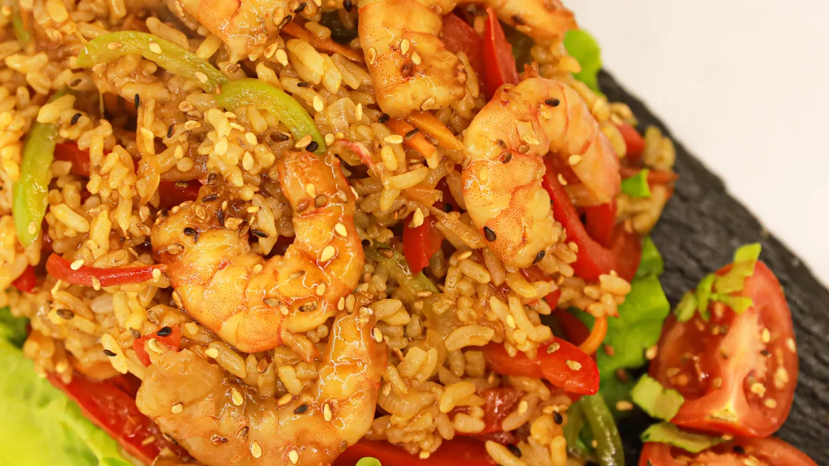 Rice with Shrimp