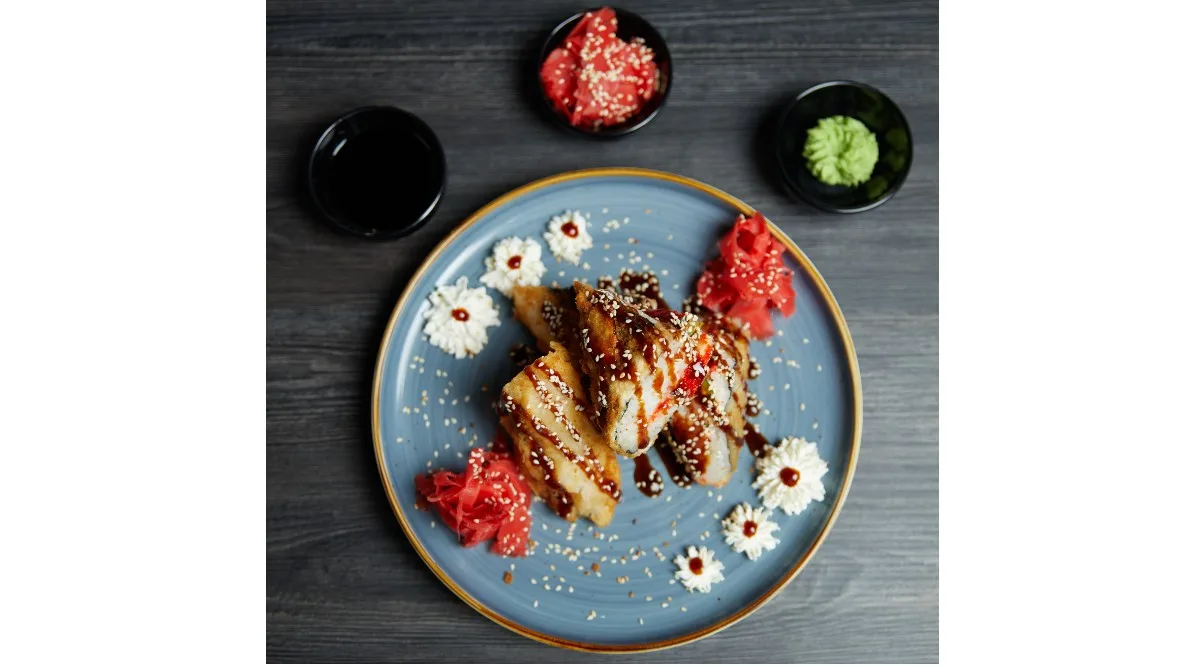 Sushi Sandwich with Crab