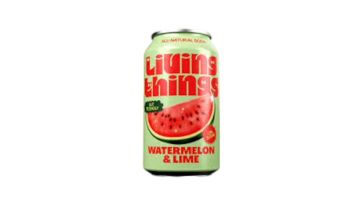 Living Things Watermelon and Lime Soda 0.33 l