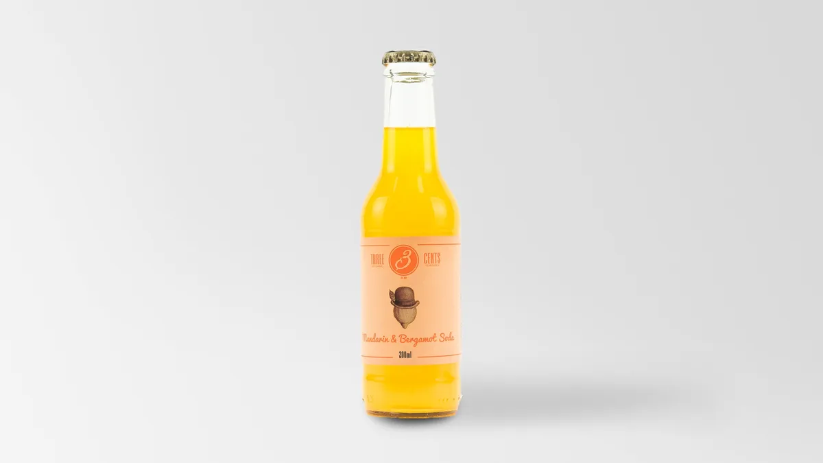 Three Cents Mandarin and Bergamot 0.2 l