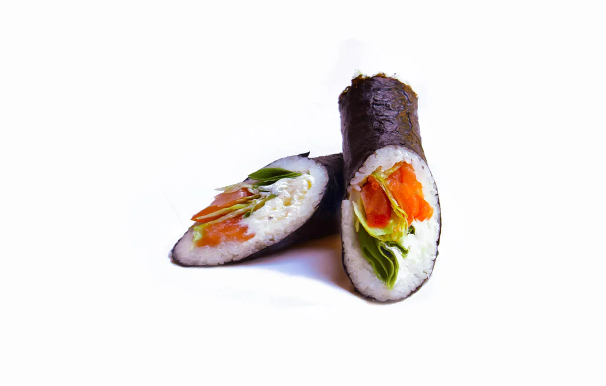 Norvég sushirrito