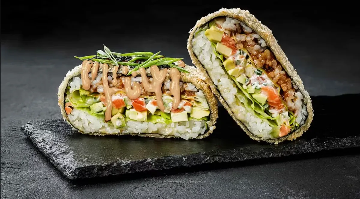 Sushi Burger Lazac