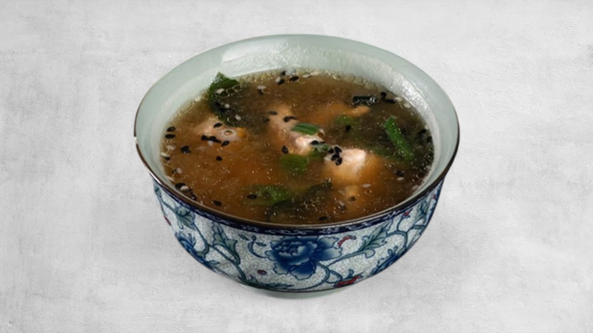 100. Miso-Suppe Lachs