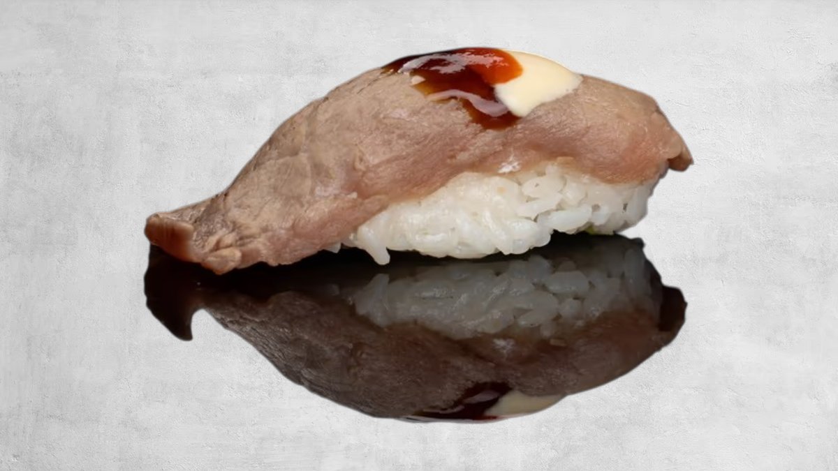 43. Spicy Beef Nigiri