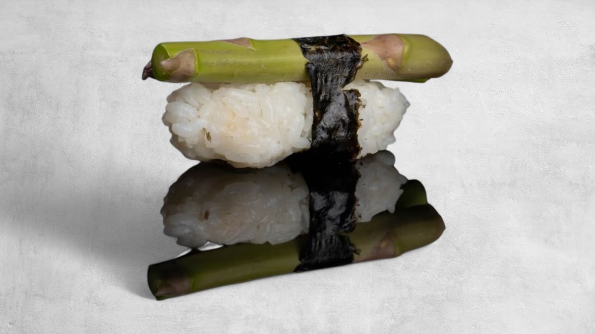 44. Spargel Nigiri