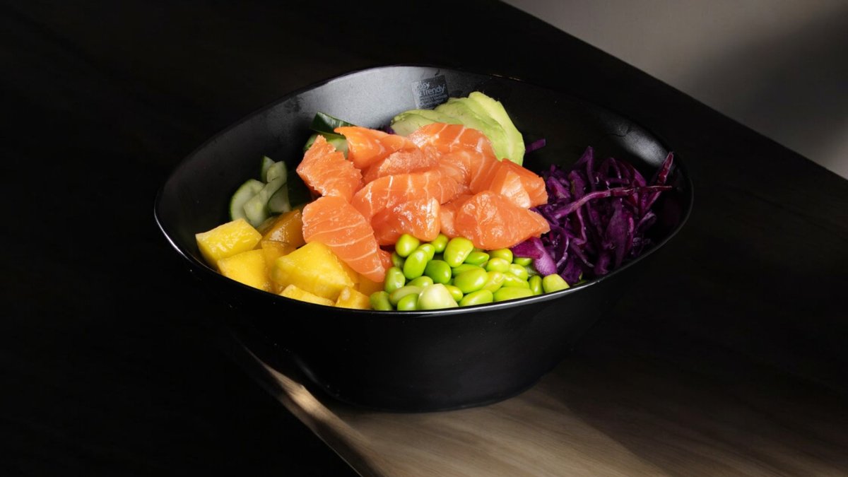 87. Poke Bowl Lachs